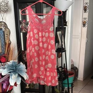 Charming Charlie Pink Floral Dress